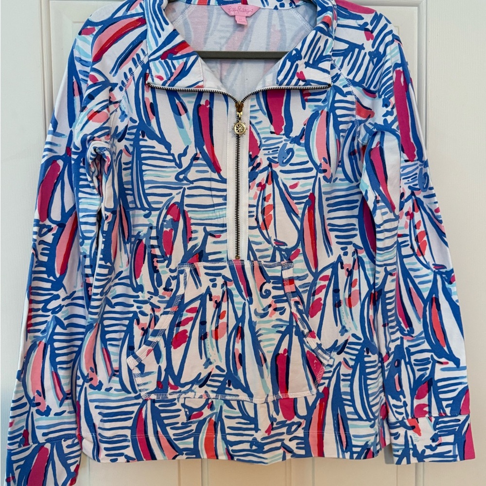 Lilly Pulitzer Red Right Return Popover